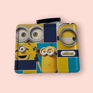 Minions Tin Box Gift Set for‎ Kids - Lunch Box, Pencil Case, Megatoys